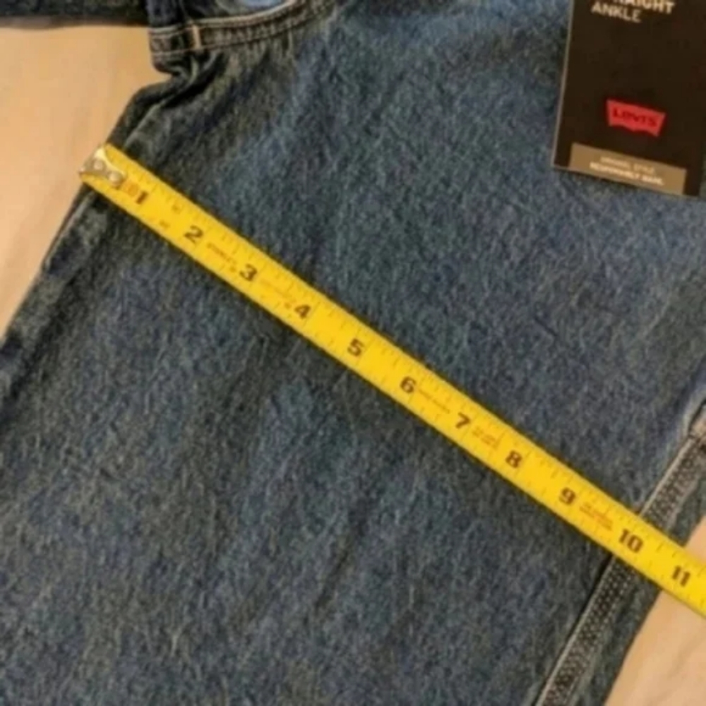 Levi's Ribcage Ankle Utility Straight Leg Jeans Carpenter Pants - Picture 11 of 12